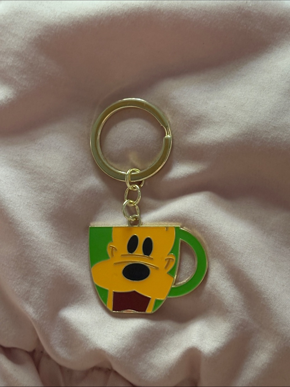 Disney Pluto Teacup Keychain